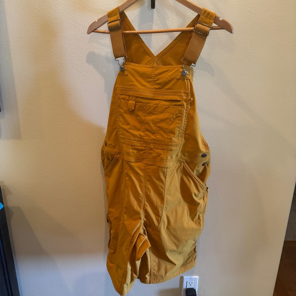 Duluth Trading Co Women's Mustard Overalls